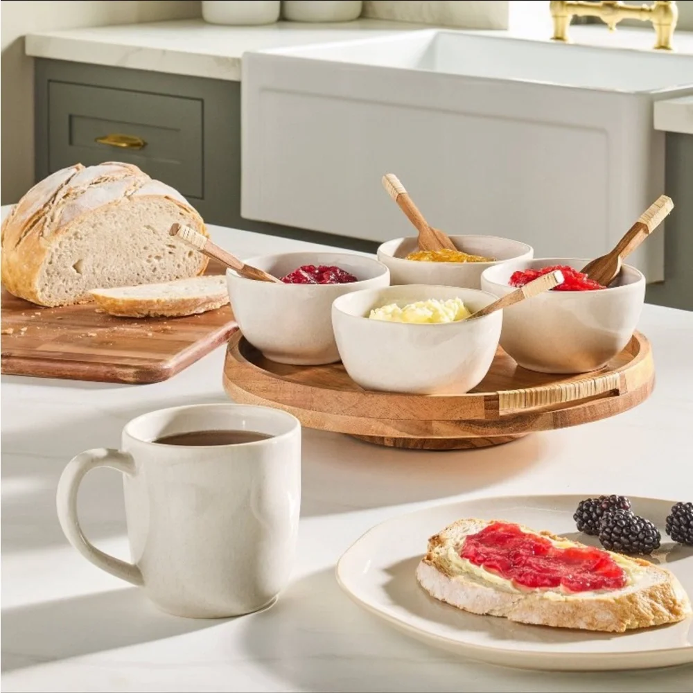 4pc Wood Jam Utensils - Hearth & Hand™ with Magnolia